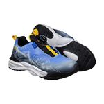 DIADORA迪亞多那 犀牛大童運動鞋 童運動鞋 童鞋 寬楦 透氣 保護後跟 吸震 減壓 健康鞋墊 止滑 灰藍 灰黑, , large