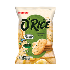 [箱購] 好麗友ORICE米餅(海苔口味)95.4g克 x 10Bag袋