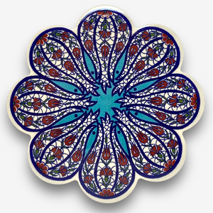 【SOLO Vintage】Designer Heat Mats Ceramic Hot Pads Coasters Made in Turkey 01