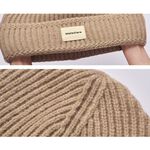 冬季保暖毛帽 針織毛帽 加厚保暖 百搭帽子 套頭毛帽 【旺達棉品】OD-LN02, , large