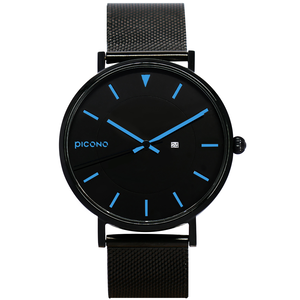 【PICONO】RGB collection quickly release stainless steel strap watch-Blue / RGB-6403