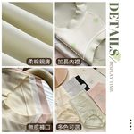 [夢巴黎] 高腰棉質加長襠內褲 內褲 高腰內褲 無痕內褲 女內褲 棉質內褲 收復內褲 透氣內褲 女性內褲 大尺碼, 奶油黃, large