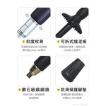【ISUN】7075避震三節登山杖 Pop Art  2色任選｜高密度EVA握把 7075航太級鋁合金 附腳墊及擋泥板, , large