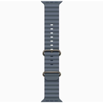 Apple Watch Ultra 3 LTE 49mm 原色鈦金屬錶殼搭錨藍色海洋錶帶 M/L (2025) _ 台灣公司貨 ＋ 專用 (錶貼 & 錶套), , large