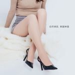 裸感光腿褲 裸感絲襪 美腿絲襪 黑色褲襪 保暖厚褲襪 膚色絲襪 女絲襪 GK-A102【旺達棉品】, 膚,M-XL, large