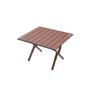 【露營用品】輕蛋捲碳鋼桌-小