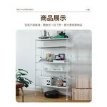 【AOTTO】日式鐵藝自由調節四層置物架(AS-702), , large