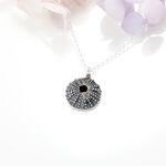 【Angel & Me】Sea urchin s925 sterling silver necklace ocean animal gift, , large