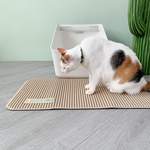 cat litter mat, , large