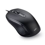 E-BOOKS M68 USB有線光學滑鼠 高解析度1000DPI 左右手通用 垂直滾輪, , large