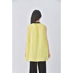 (S) mia mia質感兩件式黃色上衣二手衣, , large
