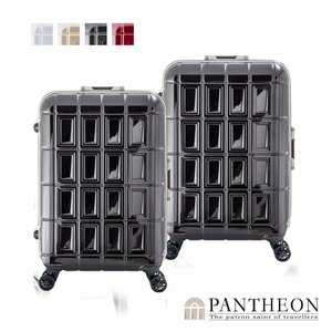 【PANTHEON PLAZA】展示品限量出清 V-ROOX AXIS 21吋 原創設計可擴充雙層防爆拉鏈行李箱 AXIS-59203 綠迷彩