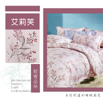【多利寶寢具】Indian新科技天絲吸濕排汗雙人加大四件式床包兩用被組-艾莉芙, , large