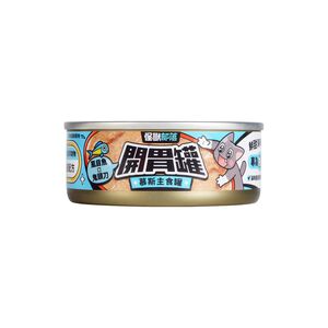 怪獸部落-貓開胃慕斯主食罐82g-虱魚鬼頭刀