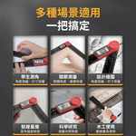 Digital angle ruler &ndash; black/red (plastic) 300mm, , large