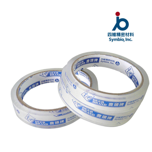 【龍品文創】四維鹿頭 1"x40y 透明膠帶-3個入 PPS7  24MM