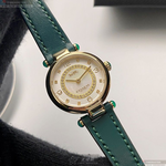 [星晴錶業]COACH手錶,26mm,CH00157貝母錶面金色錶殼綠真皮皮革錶帶款, , large