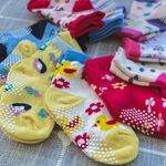 [Kaimei Cotton Industry] 10 pairs set, random and excellent, MIT made in Taiwan, pure cotton anti-slip children's socks (baby version 0-2 years old) - super cute, multiple styles for men and women, , large