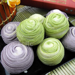 [永全鑫]皇覺 中秋臻品系列-彩旋酥12入禮盒組(抹茶)*3, , large