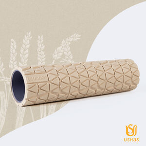 ZenRoller EcoGrain L 稻穀環保紓壓滾筒L(50.8x13cm)丨台灣製丨筋膜按摩