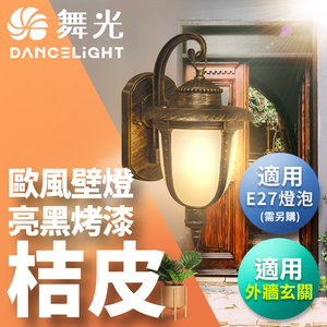 DanceLight European style replacement wall lamp wall lamp outdoor lamp suitable for E27 bulbs below 12W (bulb not included)