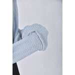 (2XL) levely and thisway韓牌質感藍色長袖上衣二手衣, , large