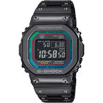 CASIO 卡西歐 G-SHOCK 全金屬 彩虹光譜 太陽能電波手錶-個性黑 GMW-B5000BPC-1, , large