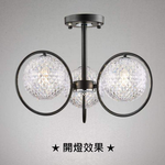 [Honey Comb]外銷產品鄉村風半吸頂燈(KC8510-3C), , large