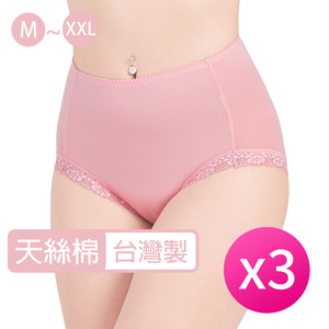 [SHIANEY]Taiwan-Made Tencel Cotton High-Waist Comfortable Women's Panties / XL