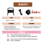 單台-鍍鋅烤漆可客製印刷小拒馬 (霧黑/亮白) 禁止停車 請勿停車 路障 禁止通行 禁止違停 門檔 請通道 台灣製造, , large