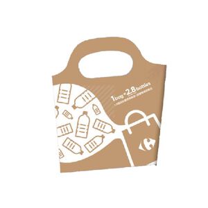 家樂福環保摺疊購物袋RPET
