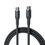 Lava Tungsten Braided Charging Cable / C to C / 1.2m / 100W / Smoky Gray, C to C 1.2米煙霧灰, large