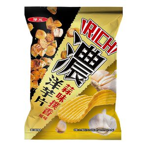 Hua Yuan Rich Potato Chips-Garlic Flavo