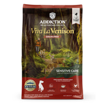 【拉拉寵物小舖】ADDICTION 自然癮食 狗飼料 放牧鹿無穀全齡犬9公斤 天然糧 WDJ推薦, , large