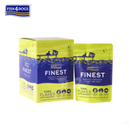 【倆寶貝精品館】海洋之星FISH4DOGS 狗狗愛鮮魚 開胃鮮食餐包-鮪魚鯷魚   6盒(100gｘ36包)  肉塊看得見, , large
