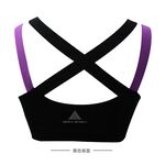 【AREXSPORT】AS-7360 運動內衣 瑜珈內衣 健身內衣 少女內衣 撞色後交叉運動內衣（可抽胸墊）學生內衣, , large