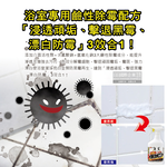 [日日好物](1+1超值組)日本LEC激落君-黑霉君浴室專用除霉防霉鹼性漂白泡沫清潔劑400ml噴霧瓶+400ml補充瓶, , large