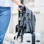 【YUNJOIN】三用功能後背包 小後背包 平板可放 B5可放 可插入旅行箱拉桿 輕旅行 耐用防潑水, , large