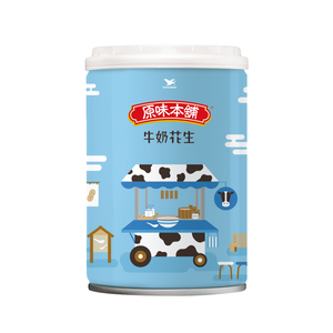 原味本舖牛奶花生CAN255g