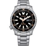 CITIZEN 星辰 PROMASTER 鋼鐵河豚復刻機械錶 附贈橡膠錶帶 NY0160-66E, , large