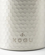 【Shimomura Kihan】Japan-Made 304 Stainless Steel Hammered Tea Canister (KOGU Coffee Tools Series), , large