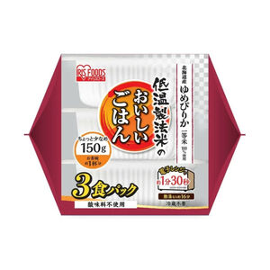 Iris Foods 北海道微波白飯 150g x 3【Mia C'bon Only】