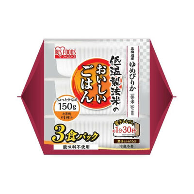 Iris Foods 北海道微波白飯 150g x 3【Mia C&apos;bon Only】