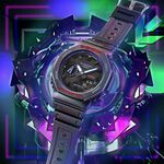 CASIO 卡西歐 G-SHOCK 電競玩家 炫彩烤漆 八角 手錶 GA-2100AH-6A, , large
