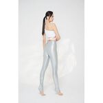 YOGA FLOW Skylar Bra - 單肩交叉鏤空短版上衣 - 雪花白 White, , large