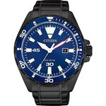 CITIZEN 星辰 台灣限定款 海軍藍光動能手錶 BM7457-82L, , large