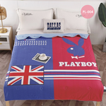 【PLAY BOY】膠原蛋白涼感冰冰被 涼被 涼感被 冷氣毯 買一送一, , large