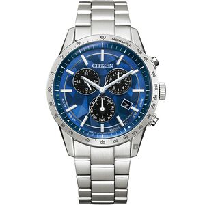 CITIZEN 星辰 限量 日本藍 光動能紳士計時手錶 BL5590-55L