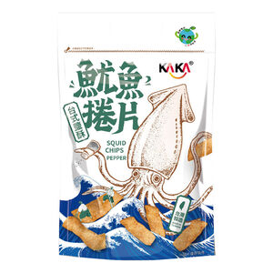 KAKA魷魚捲片-台式鹽酥-80g