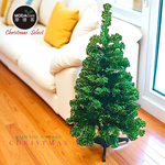 摩達客耶誕-台灣製豪華型3尺/90cm經典綠色聖誕樹裸樹/不含飾品不含燈/本島免運費, , large